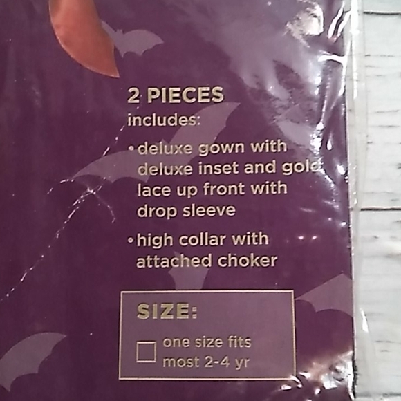 Lil Pretty Vanpiress toddler Halloween 🎃 costume - Picture 3 of 4